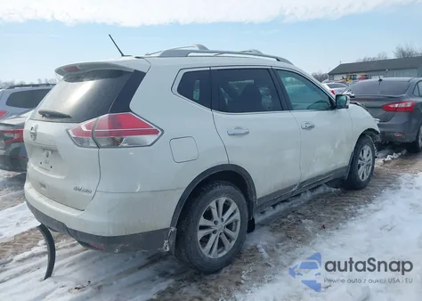 2016 Nissan Rogue Sv z USA, uszkodzony, nr VIN 5N1AT2MV7GC920256